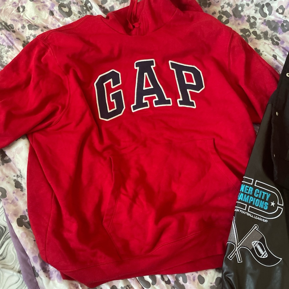 GAP Red Crewneck Sweater